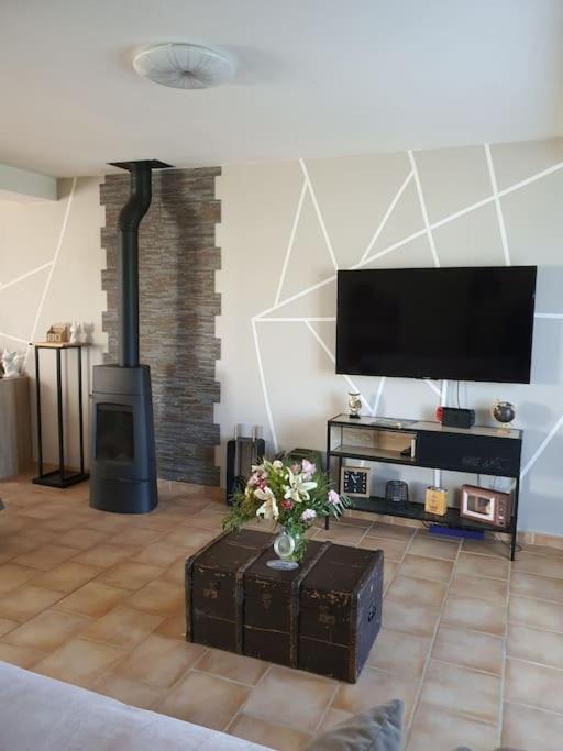 Villa Familiale Avec Spa Et Sauna Saint-Antonin-de-Sommaire Bagian luar foto